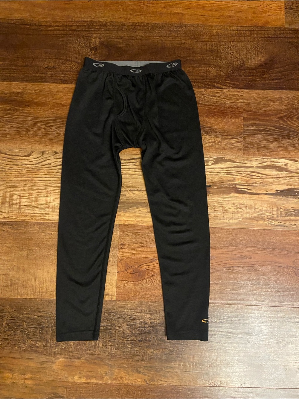 Champion Boys Black Athletic Compression Tights